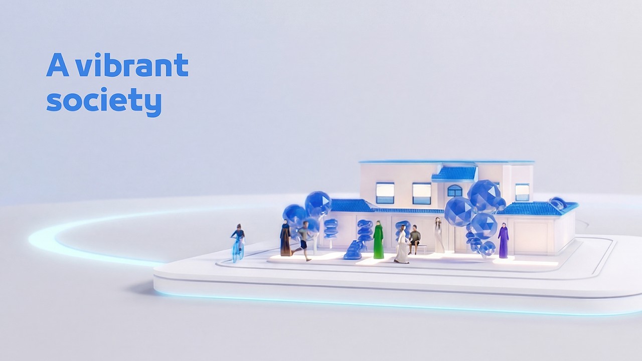 Vibrant Society Pillar
