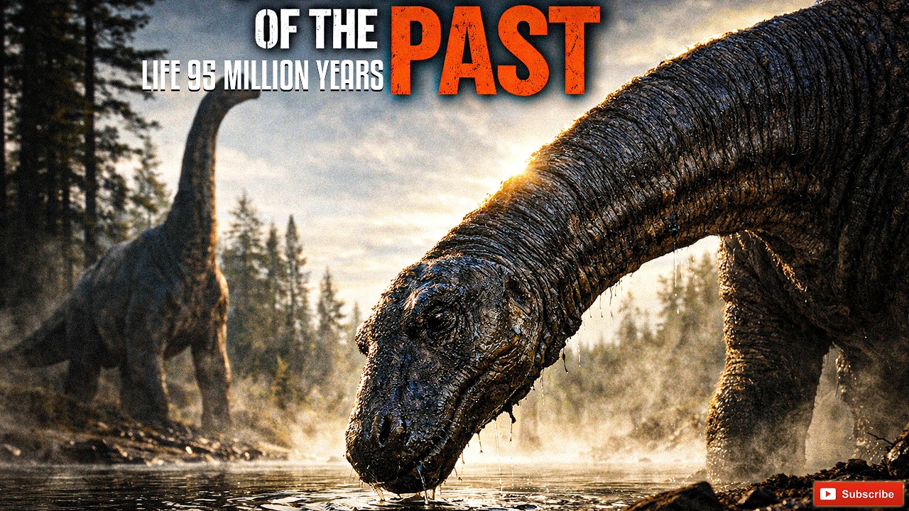Life 95 Million Years Ago | When Dinosaurs Ruled the Rivers (4k video)