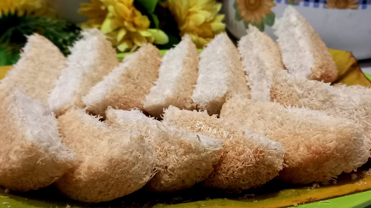 Tips tetap empuk dan renyah ketika dingin.  RANGIN TEPUNG KETAN #rangin