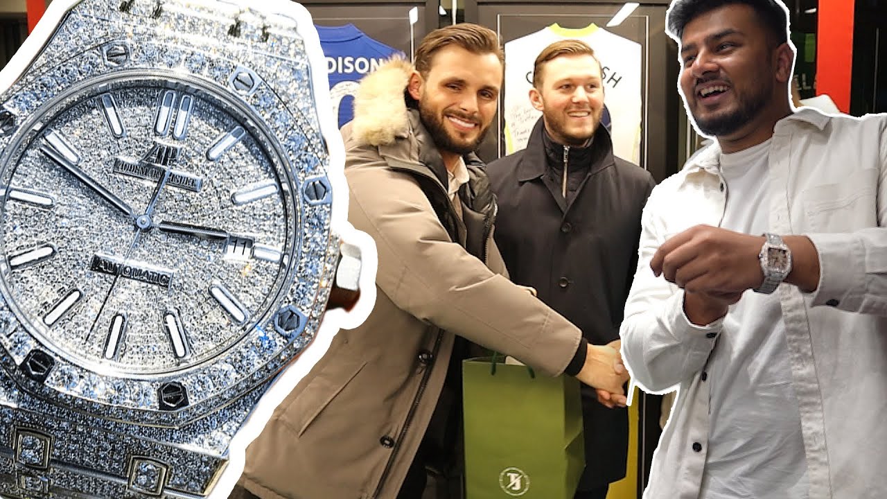 SPENDING £100,000 ON WATCHES AT TROTTERS JEWELLERS *CHRISTMAS SHOPPING*
