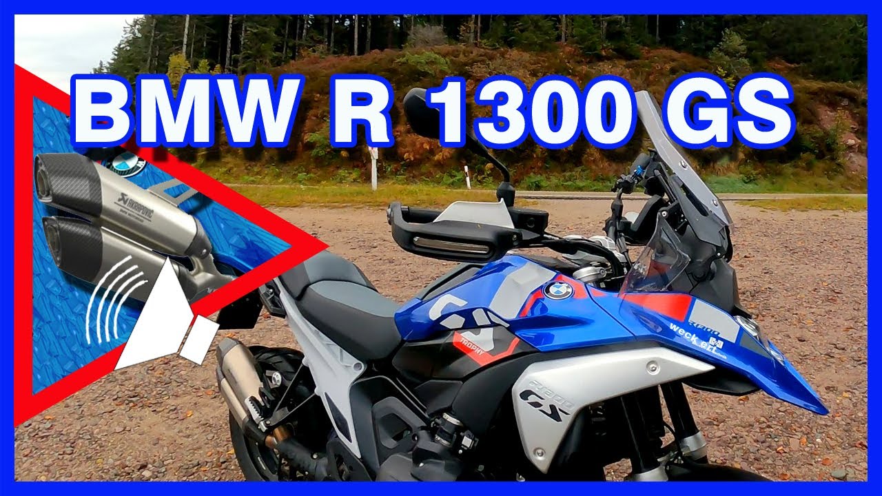 BMW R 1300 GS, Soundprobe bis 100km/h, Akrapovic, Doppelauspuff