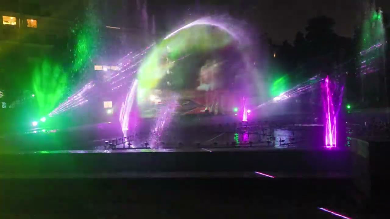 Laser valley park gurgaon # fountain show # Sunday fun# It's Gurgaon not Dubai