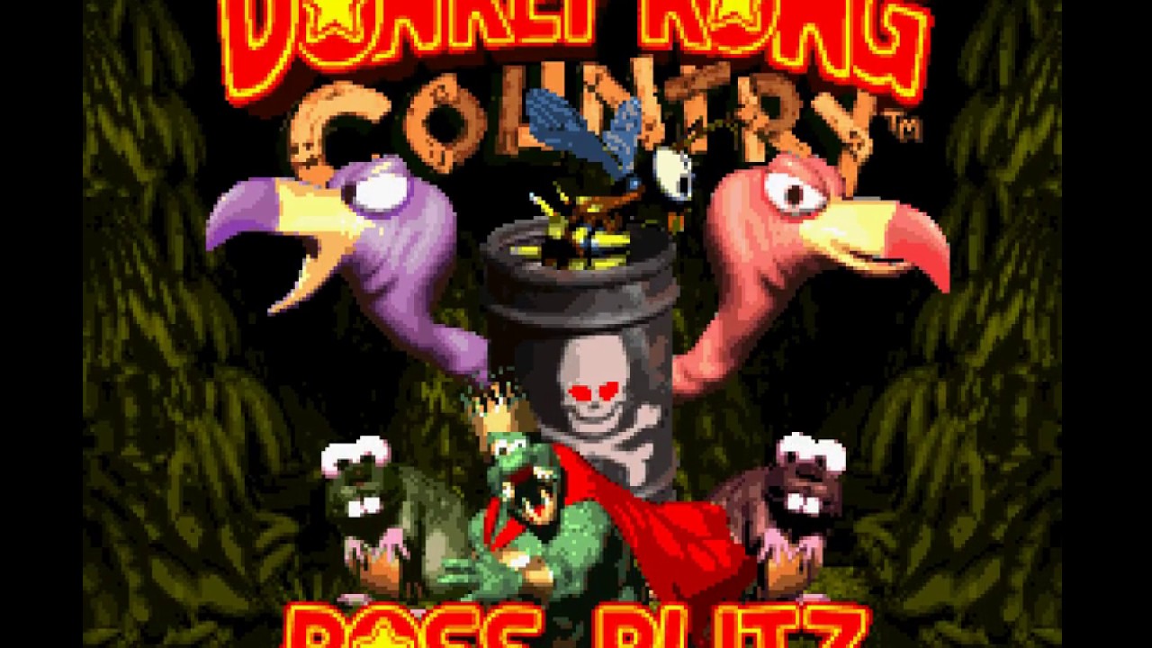 DKC Boss Blitz (SNES Hack) - Revision 1.5 - Gameplay, Showing Off New Features