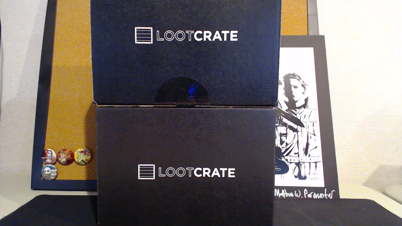 EZ Does An Unboxing - Loot Crate Mystery Crate x2 May 2016 - Exclusive Funko Pop
