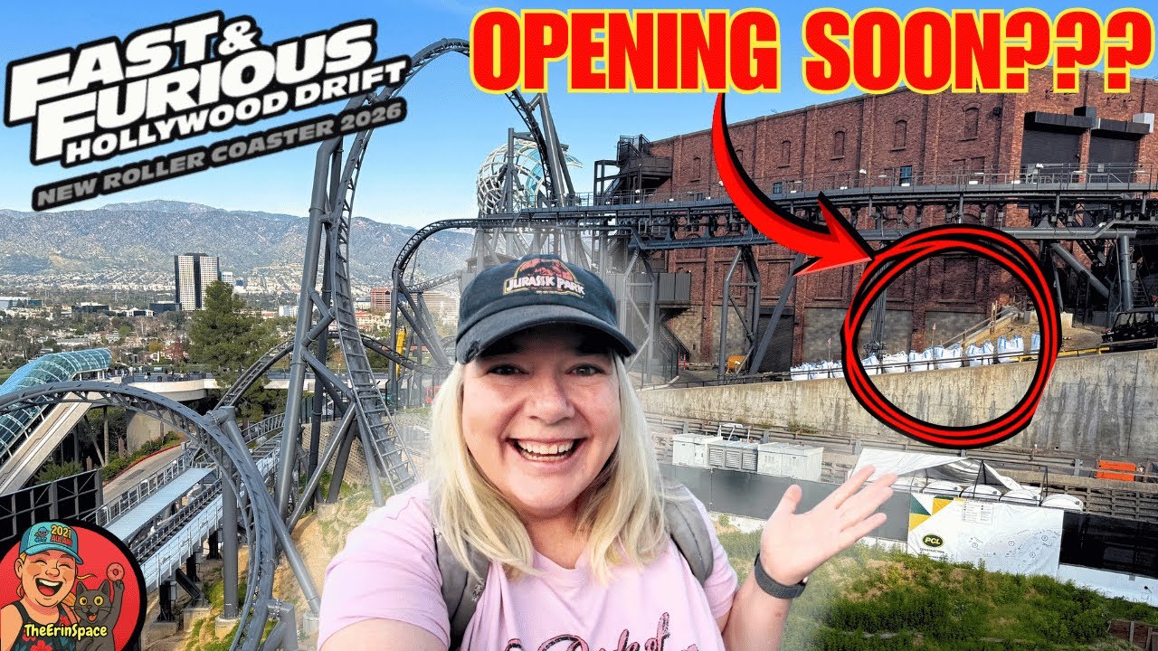 Fast & Furious Hollywood Drift Coaster Construction Update!! Universal Studios Hollywood Changes! 🎢