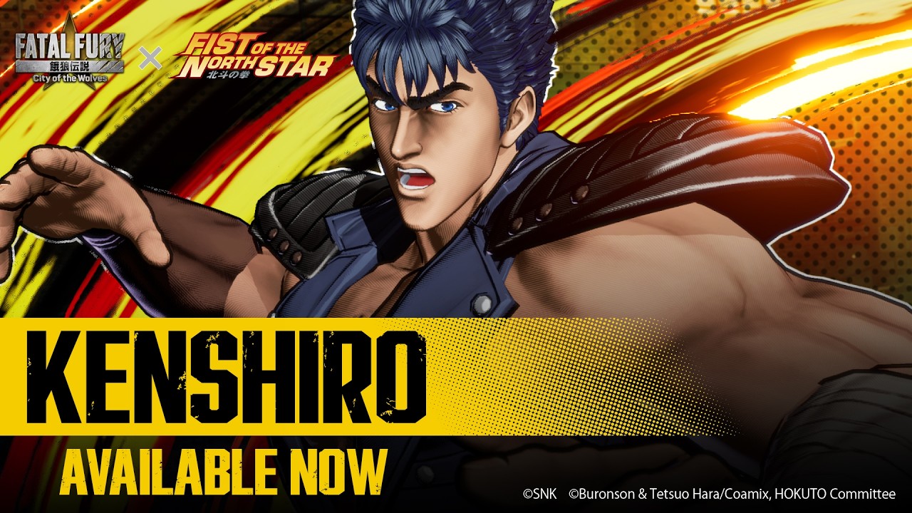 FATAL FURY: CotW &times; FIST OF THE NORTH STAR: HOKUTO NO KEN｜КЕНСИРО｜Трейлер персонажа