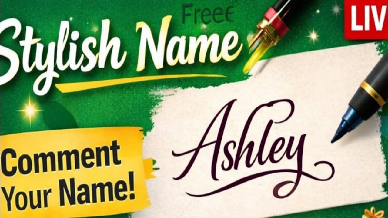 &ldquo;✍️ Writing Subscribers&rsquo; Names LIVE | Comment Your Name!&rdquo; #shortsfeed #livenamewriting #live #art