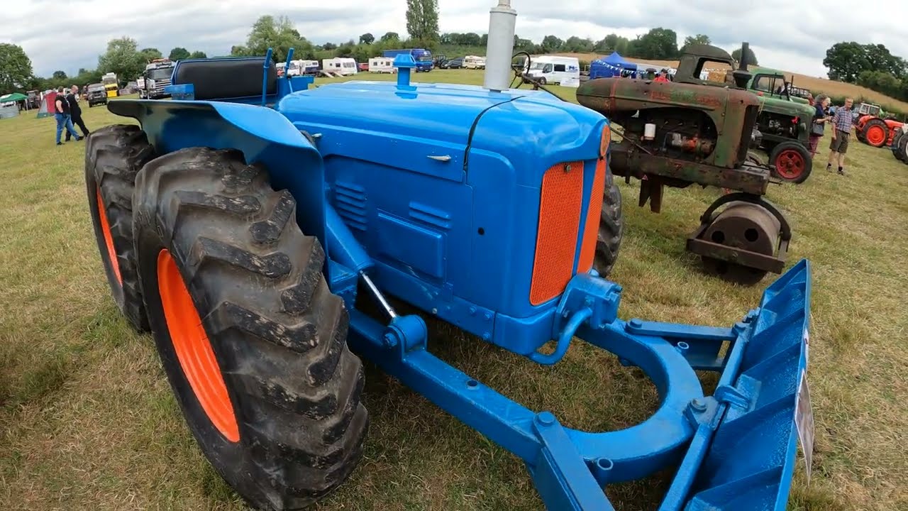 1953 Fordson Major County Four Drive Skid Steer AWD 3.6 Litre 4-Cyl Diesel Tractor (54 HP)