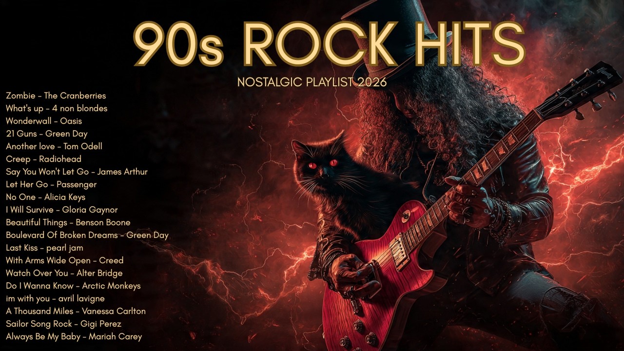 90s Rock Hits 🔥 Nostalgic Rock Covers Playlist | Alternative Rock Classics