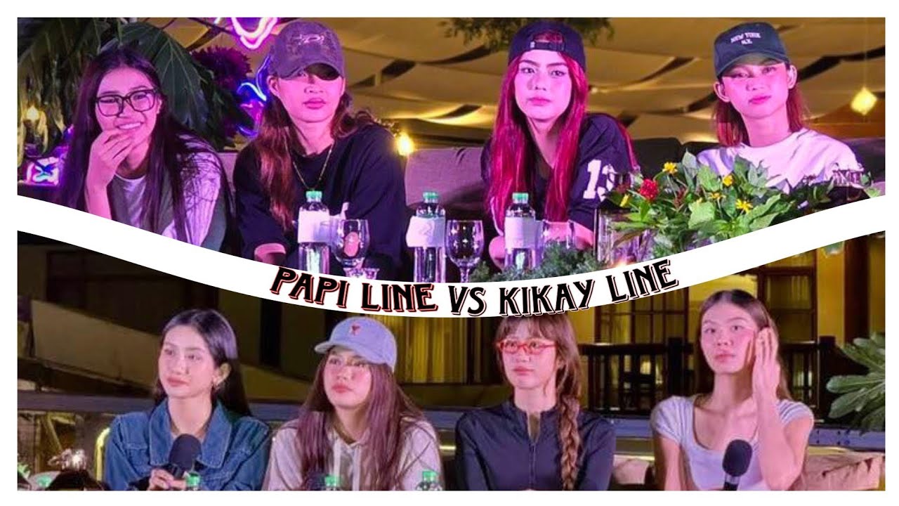 BINI PAPI LINE VS KIKAY LINE