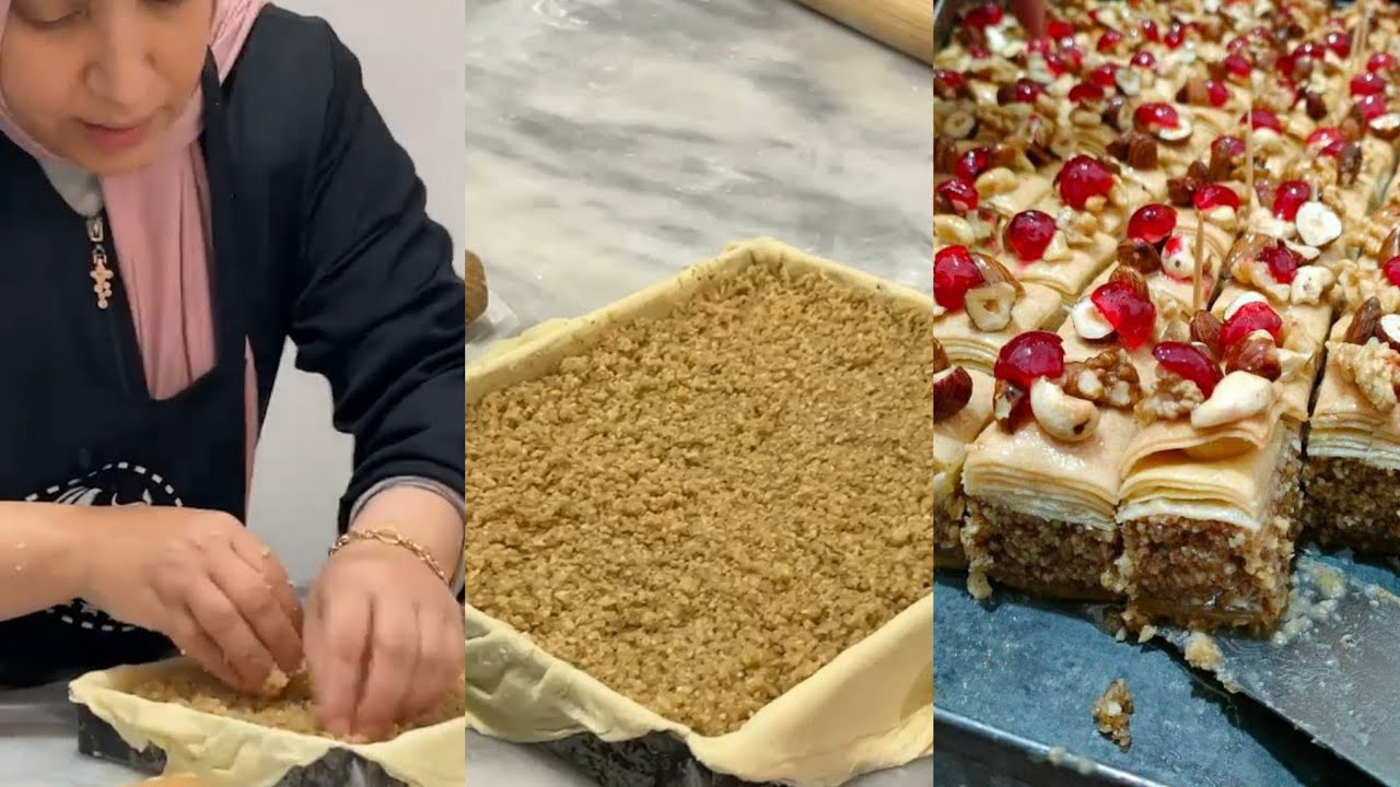 ورشة مجانية بقلاوة رويال مع جميع نصائح واسرار بقلاوة مورقة وناجحة مع شاف بهلول وهيبة ❤️