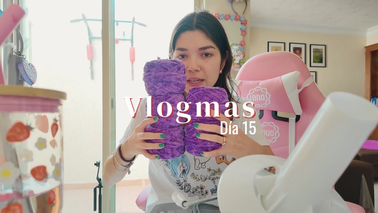Último día del año😱 | Vlogmas Crochet 15 | Sorpresa, haciendo cupcakes, inicio de año