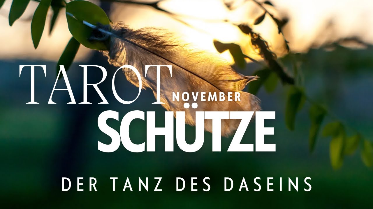 SCHÜTZE - NOVEMBER ♐️ Jetzt !! Loslassen und durchs Leben Tanzen | neuer Zyklus - einmal neu bitte