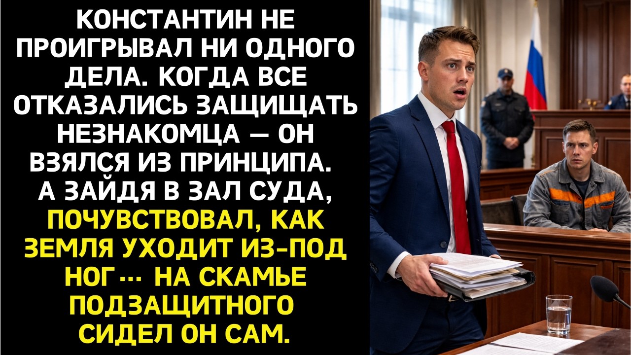 Разлучены в детстве братья-близнецы встретились в зале суда — один адвокат, другой подсудимый...