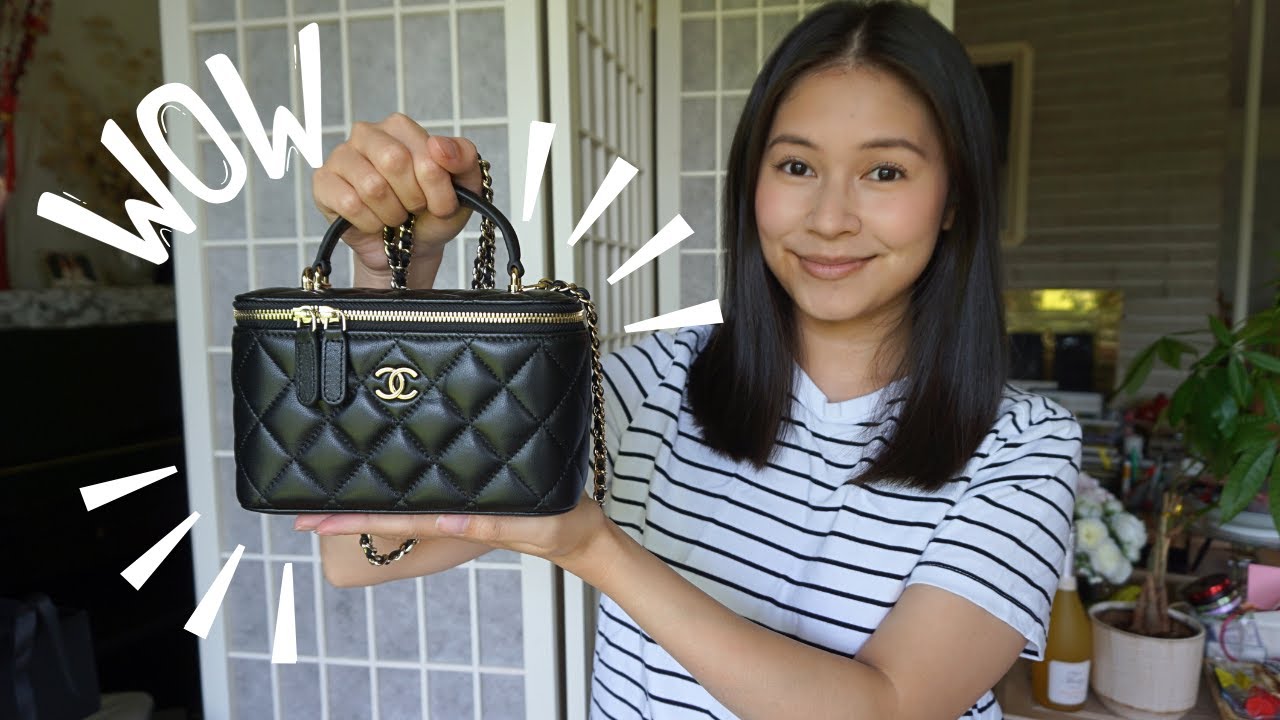 CHANEL TOP HANDLE VANITY CASE | ft. anyfashion | elifestyle