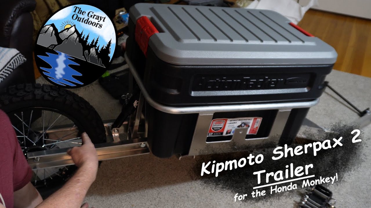 Kipmoto Sherpax 2.0 Trailer (for the Honda Monkey z125!) - Part 1 *The Assembly*
