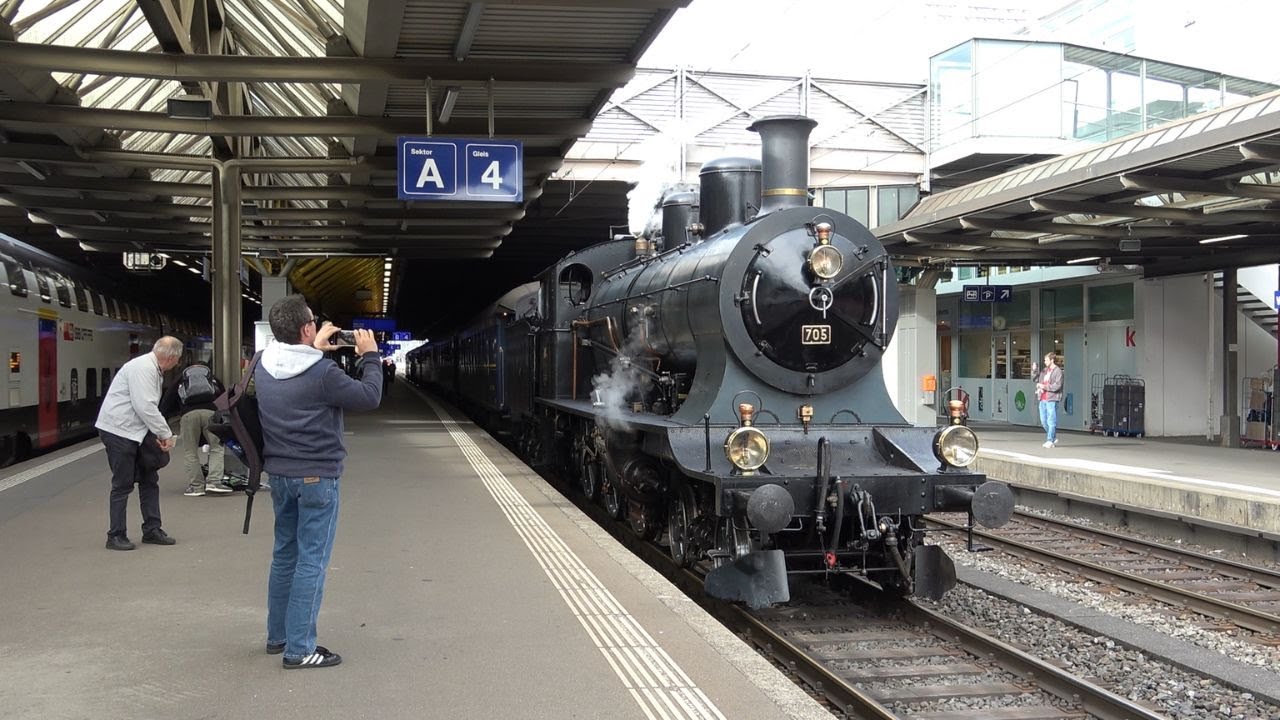 Säntisrundfahrt mit der A 3/5 705 [04.05.2024]