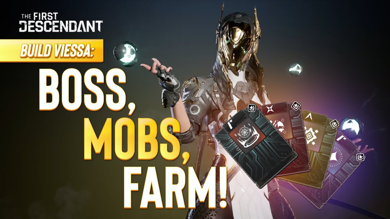 3 BUILDS INCRÍVEIS EM UMA PARA A VIESSA EM THE FIRST DESCENDANT: MOBS, FARMS E CHEFES!