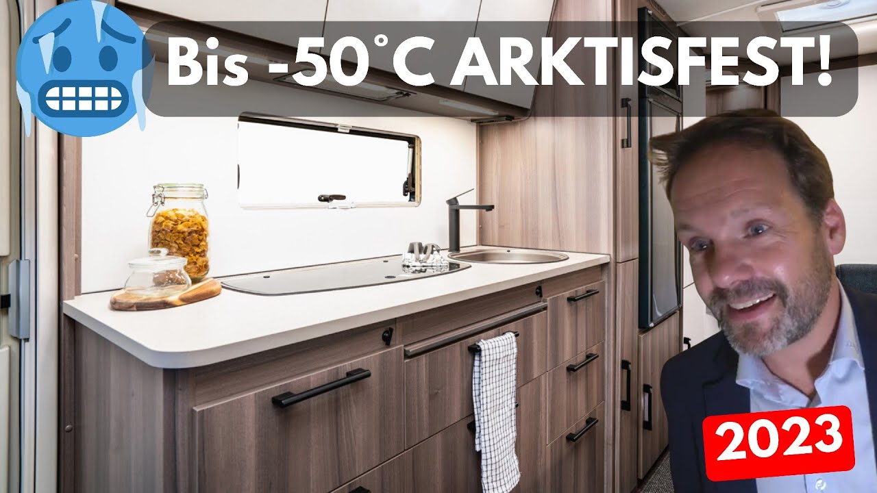 Bis -50°C EXTREM WINTERFEST! Camper Kabe Estate 600 GDL statt Wohnmobil 2023? Alde Warmwasserheizung
