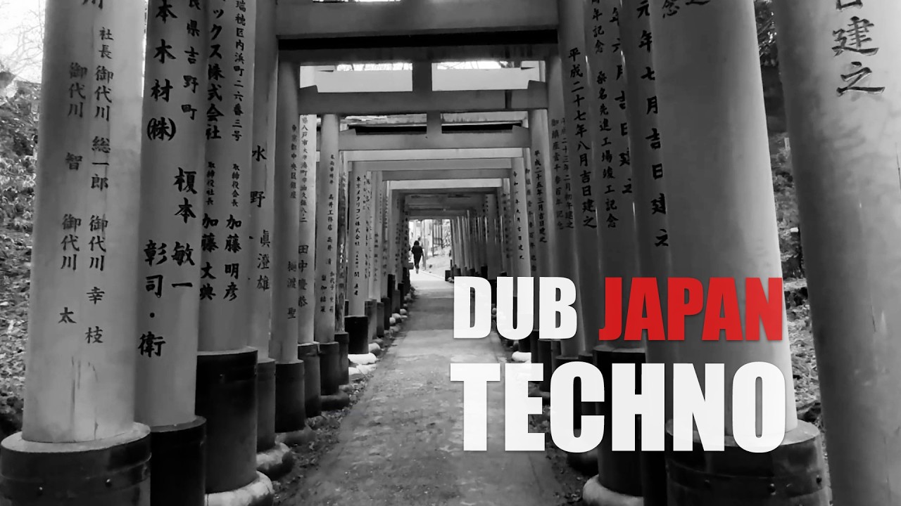 Immersive Travel To Japan // Dub Techno Mix 2025
