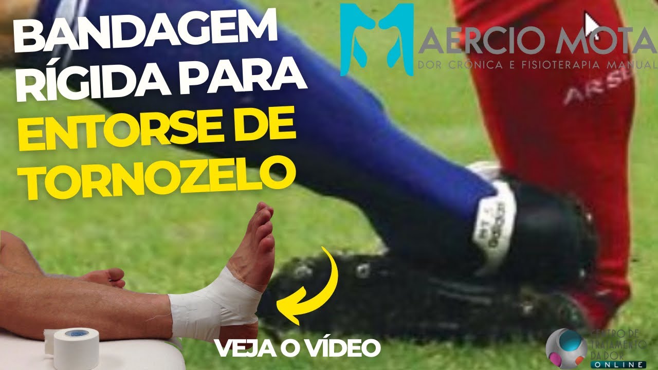 A BANDAGEM QUE NEYMAR JR USOU NA COPA | BANDAGEM PARA ENTORSE DE TORNOZELO #neymar