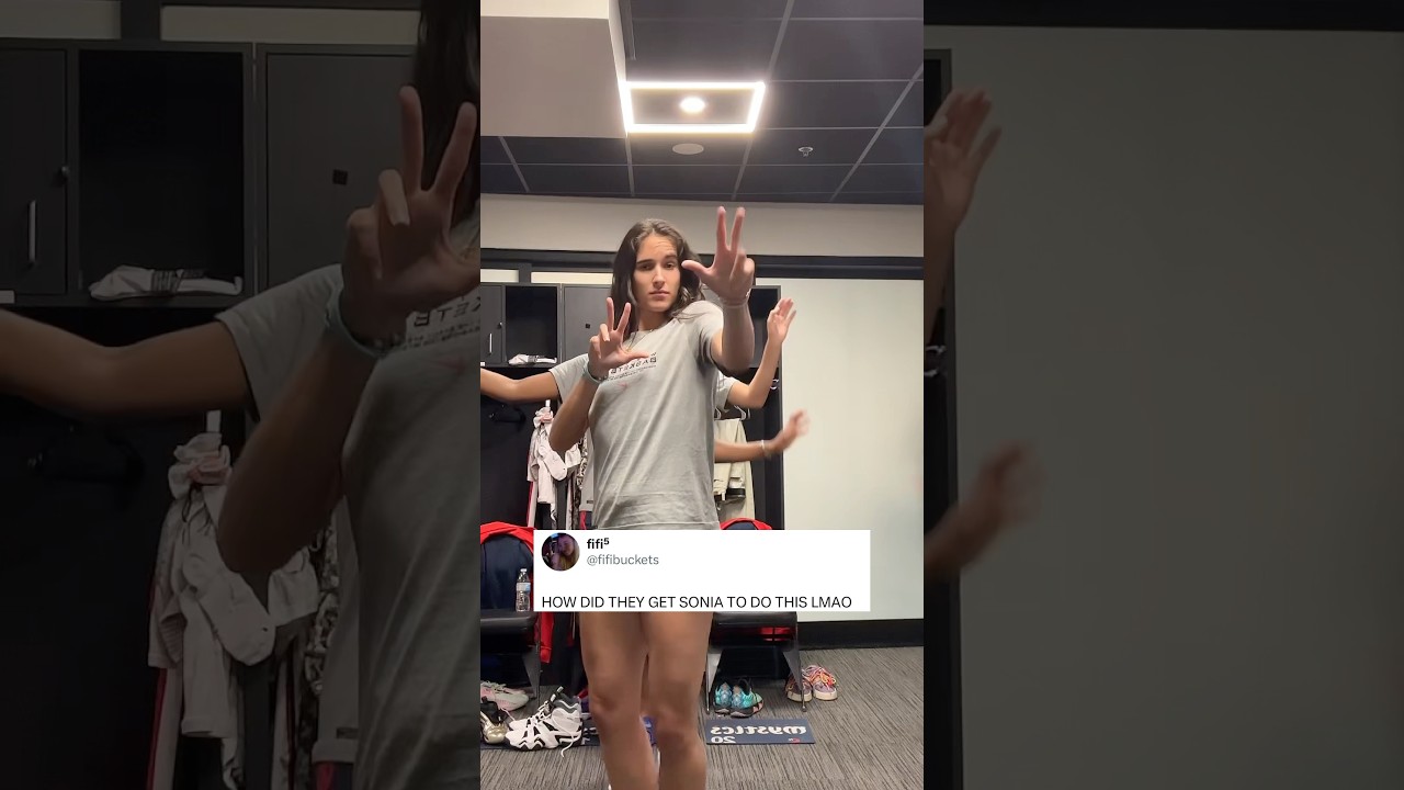 The Mystics went off and they got Sonia in the TikTok 🙌