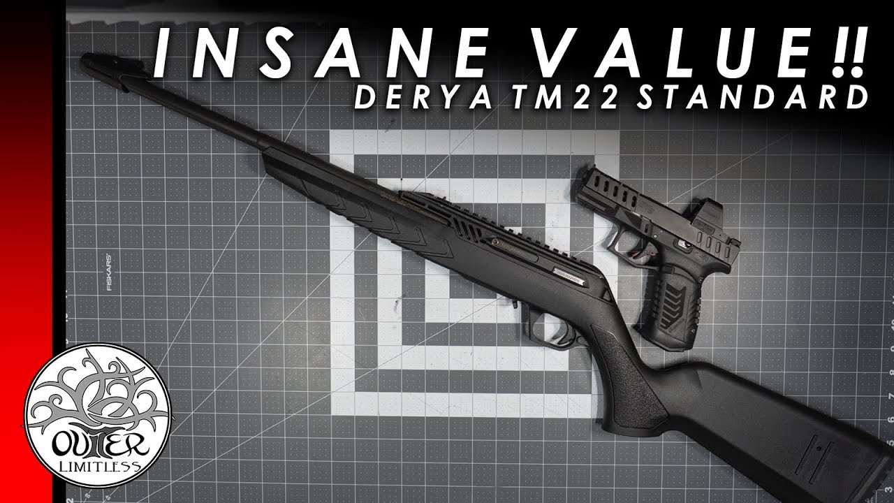 НЕВЕРОЯТНАЯ ЦЕНА! Легкая винтовка калибра .22LR менее чем за 150 долларов?? Derya TM22 Standard |...