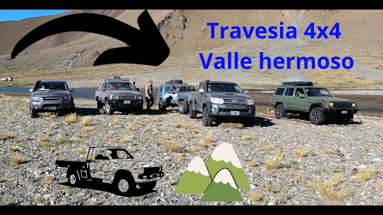 Travesía 4x4 Los molles , valle hermoso, valle grande , dunas del nihuil