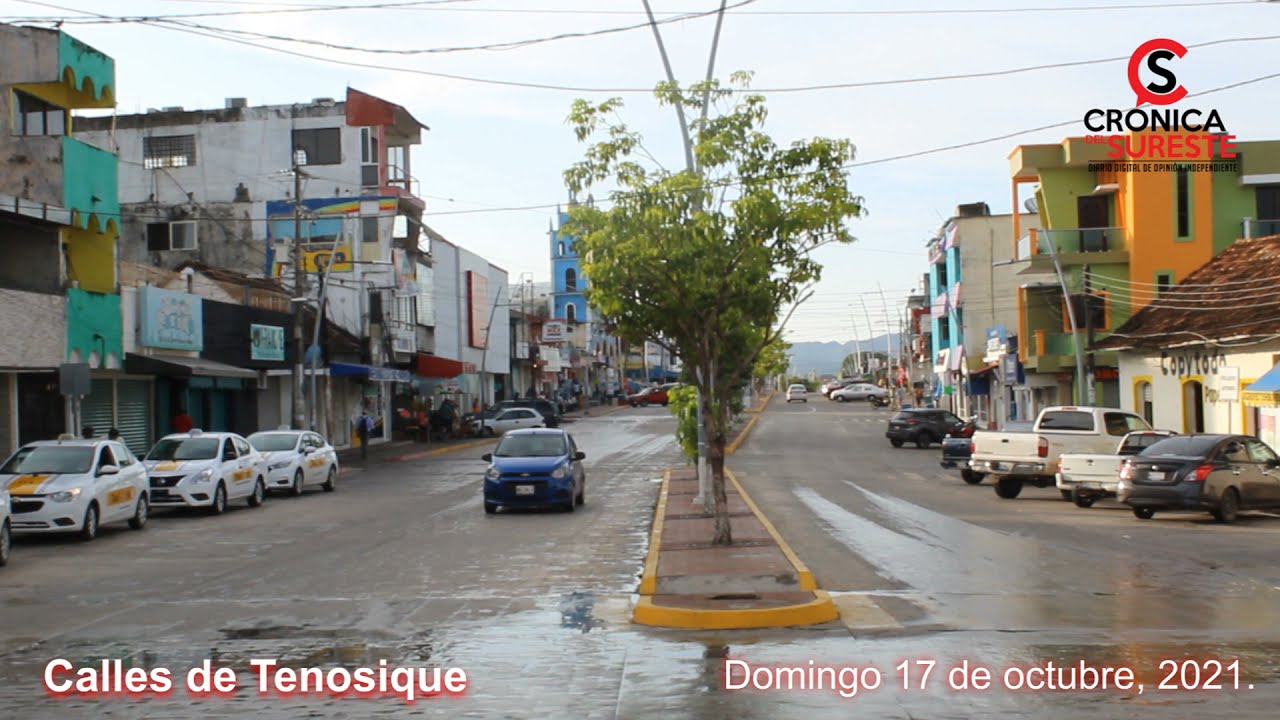 POR LAS CALLES DE TENOSIQUE . . .