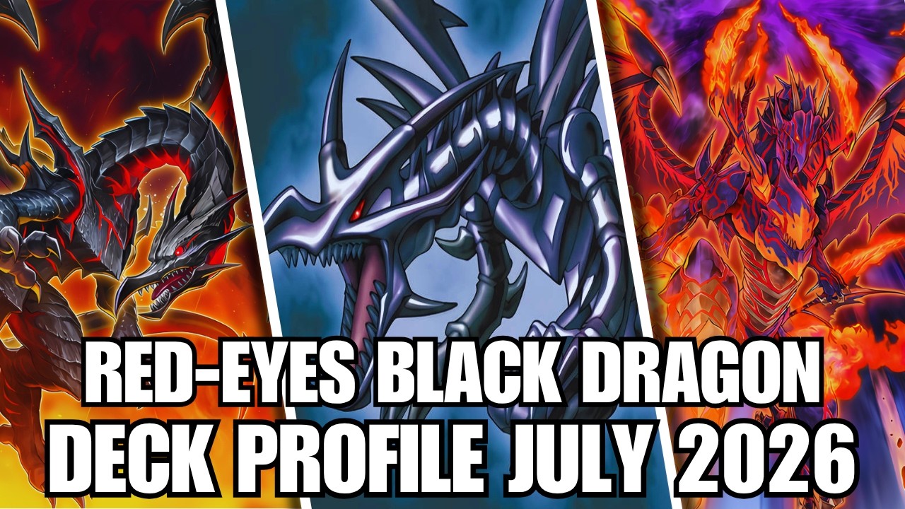 ОБЗОР КОЛОДЫ RED-EYES BLACK DRAGON (ИЮЛЬ 2026) YU-GI-OH!