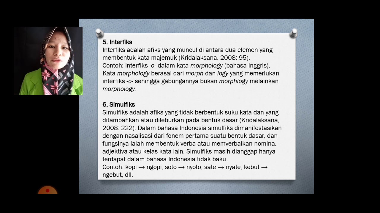 MATERI MORFOLOGI | AFIKSASI DAN KLITISISASI