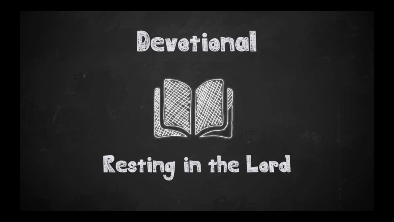 RESTING IN THE LORD // Cathy Edwards - Kingsway Church International