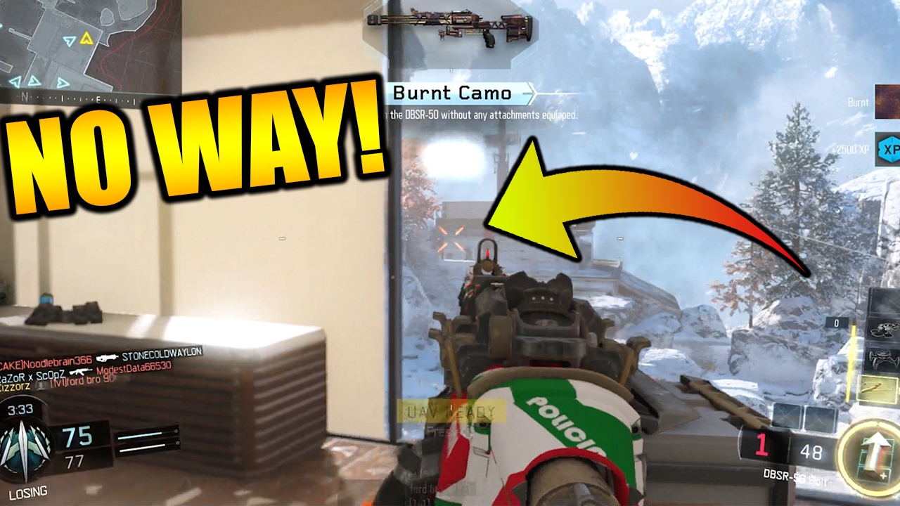 CLOSE TO GOLD SNIPER!! NEW DLC DBSR-50 TDM SNIPING!!