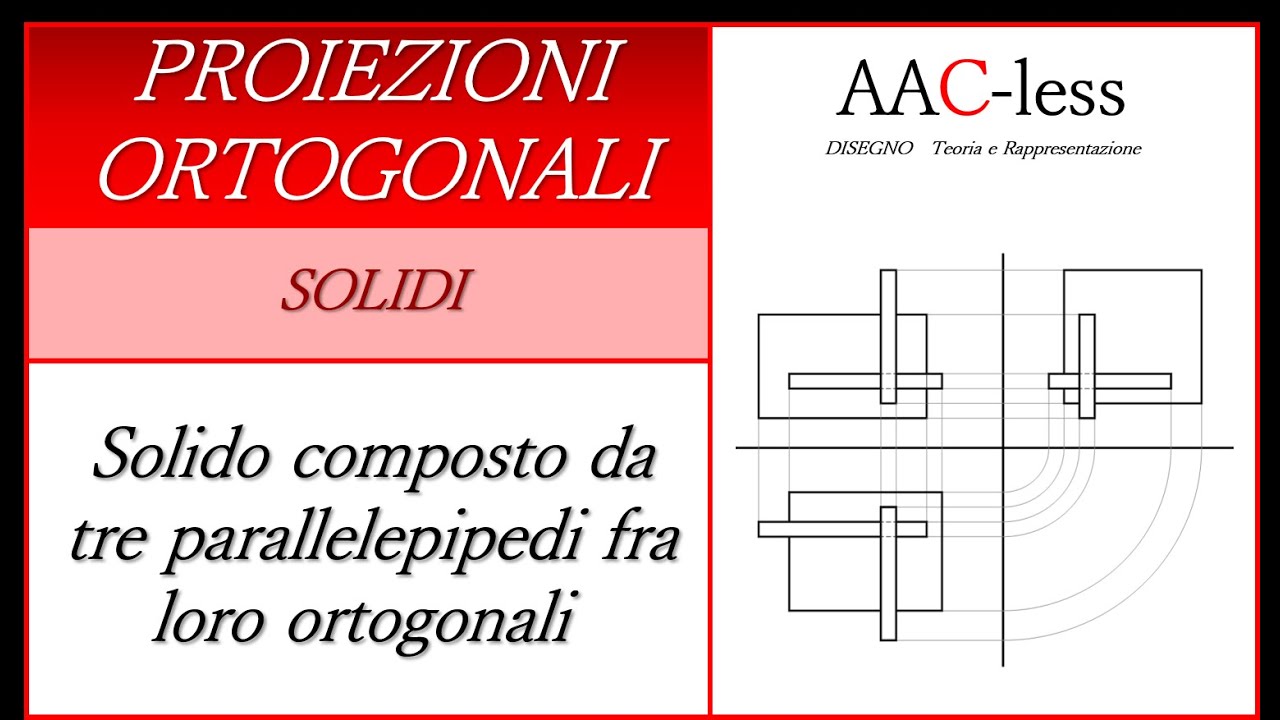 Solido composto da tre parallelepipedi fra loro ortogonali
