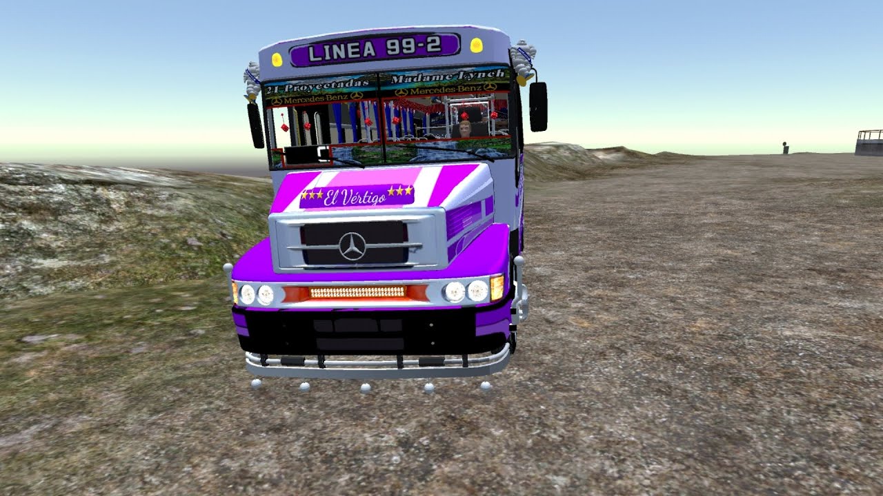 Proton bus - Línea 99-2 (Empresa Fictícia) - MB Picudo - Bus Paraguayo🇵🇾