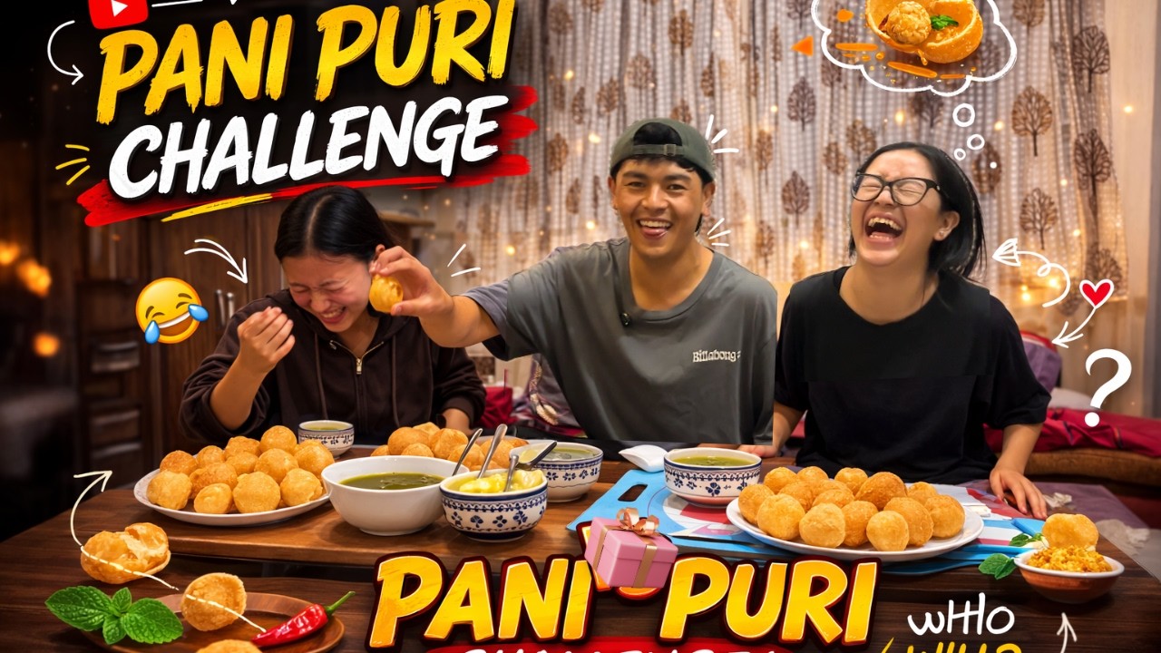 Pani Puri Challenge 😂🔥 || Brother vs Sisters Challenge!