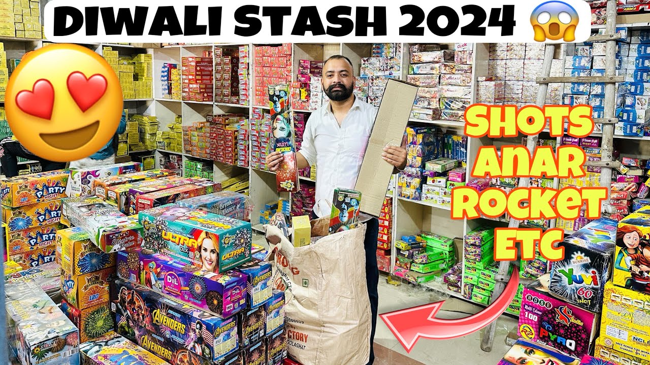 Diwali Stash 2024 Worth Rs-15000/- 😱 | Paras Pandit