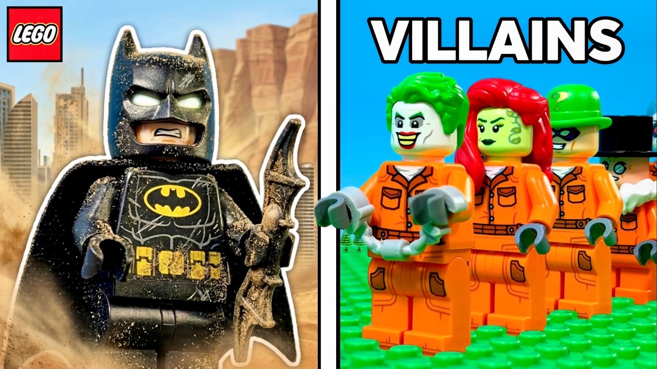 Я создал симулятор Бэтмена из LEGO.