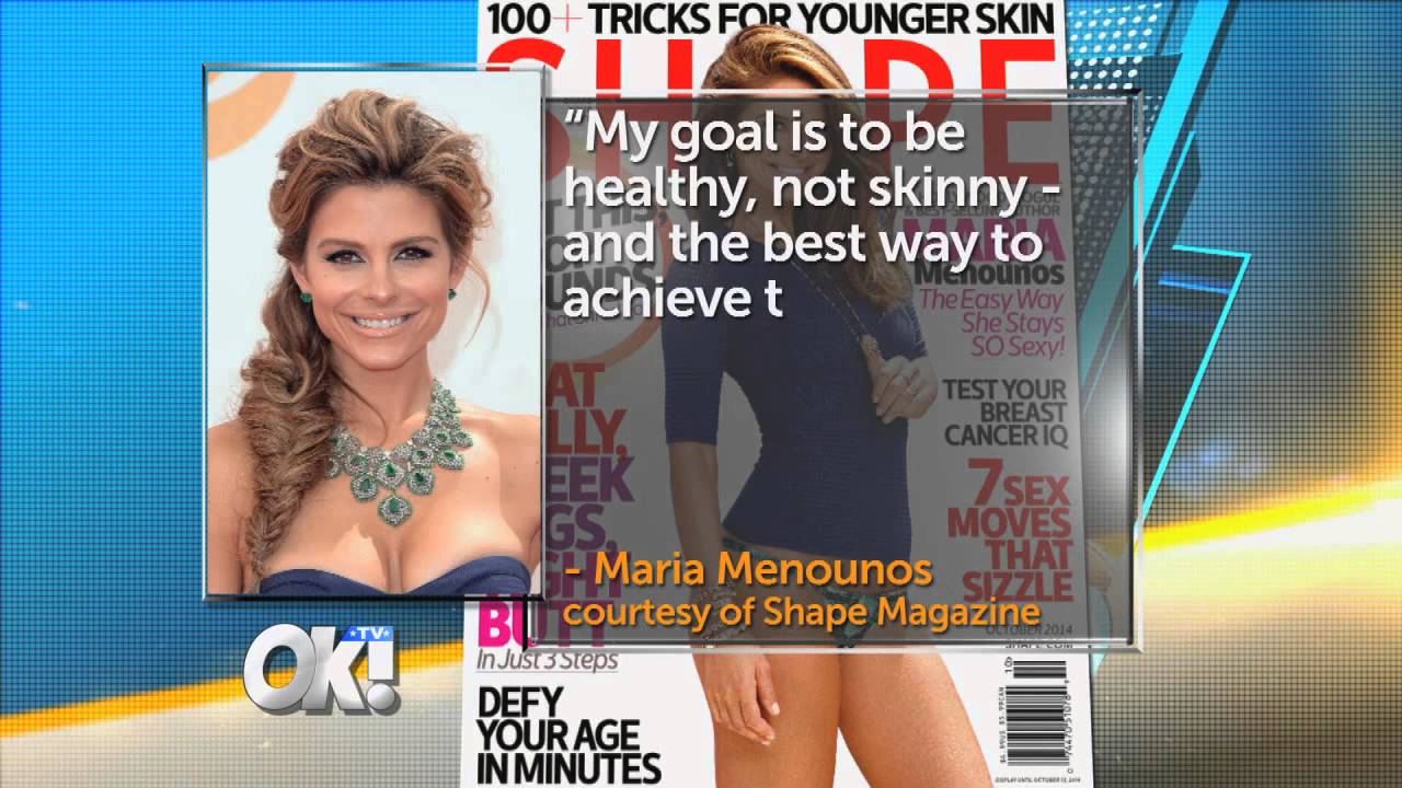 Maria Menuonos Shape Magazine Cover Shoot