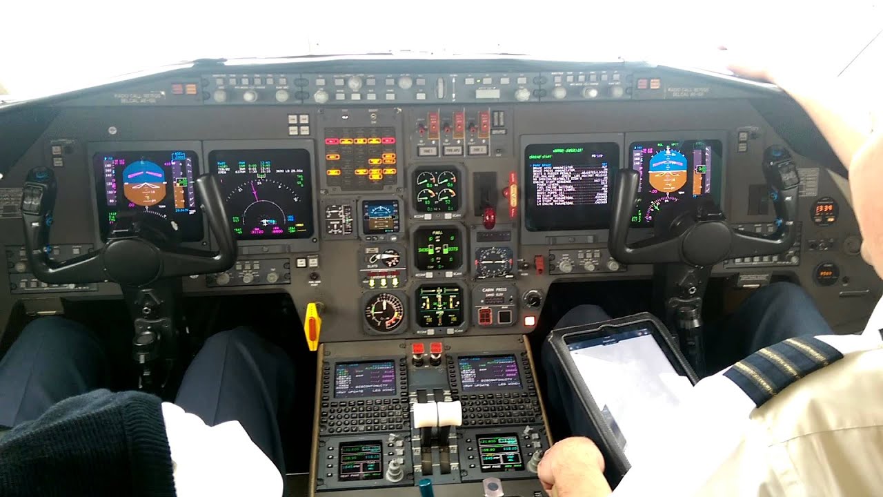Dassault Falcon 2000 Power-on Sequence