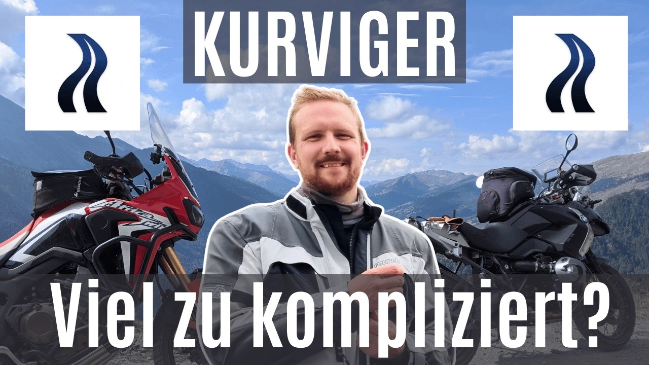 5 Gründe warum kurviger deine MOTORRAD Navigationsapp sein sollte.