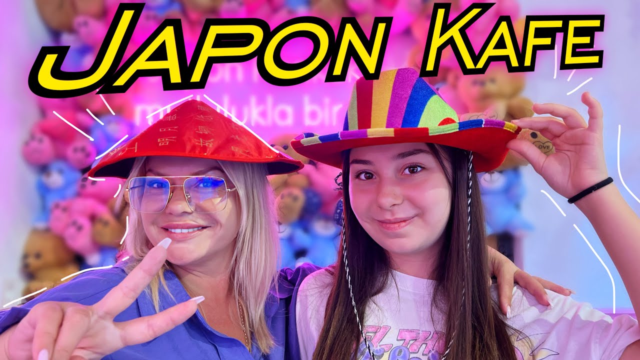Anne Kız Japon Kafede :) Meşhur Japon Pankeklerini Denedik 🥞😋
