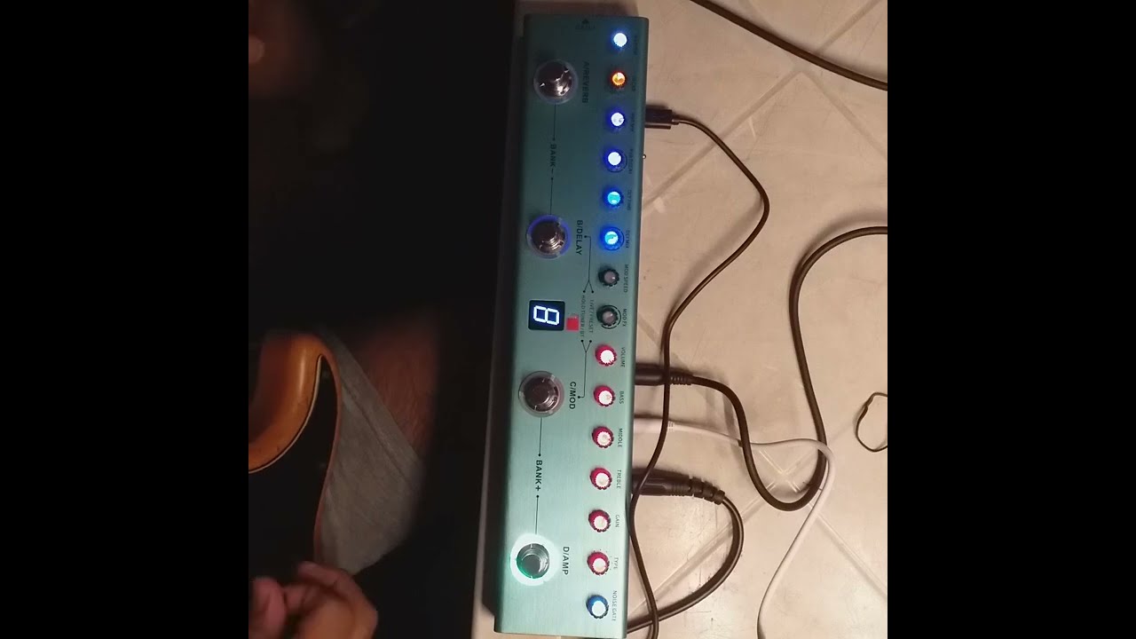 M-Vave Tank-G Multi-Effects Factory Presets Demo ('stratocaster' version)