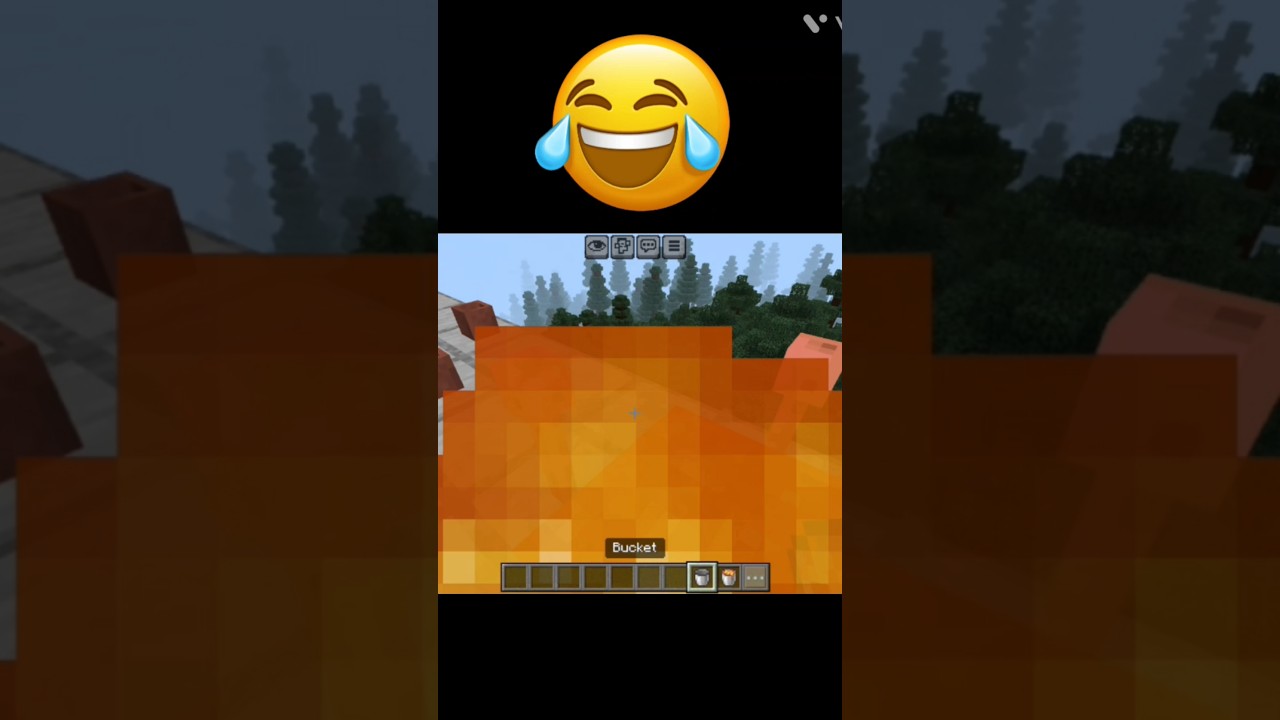 Minecraft Lava logic.🤣🤣🤣❤️‍🔥