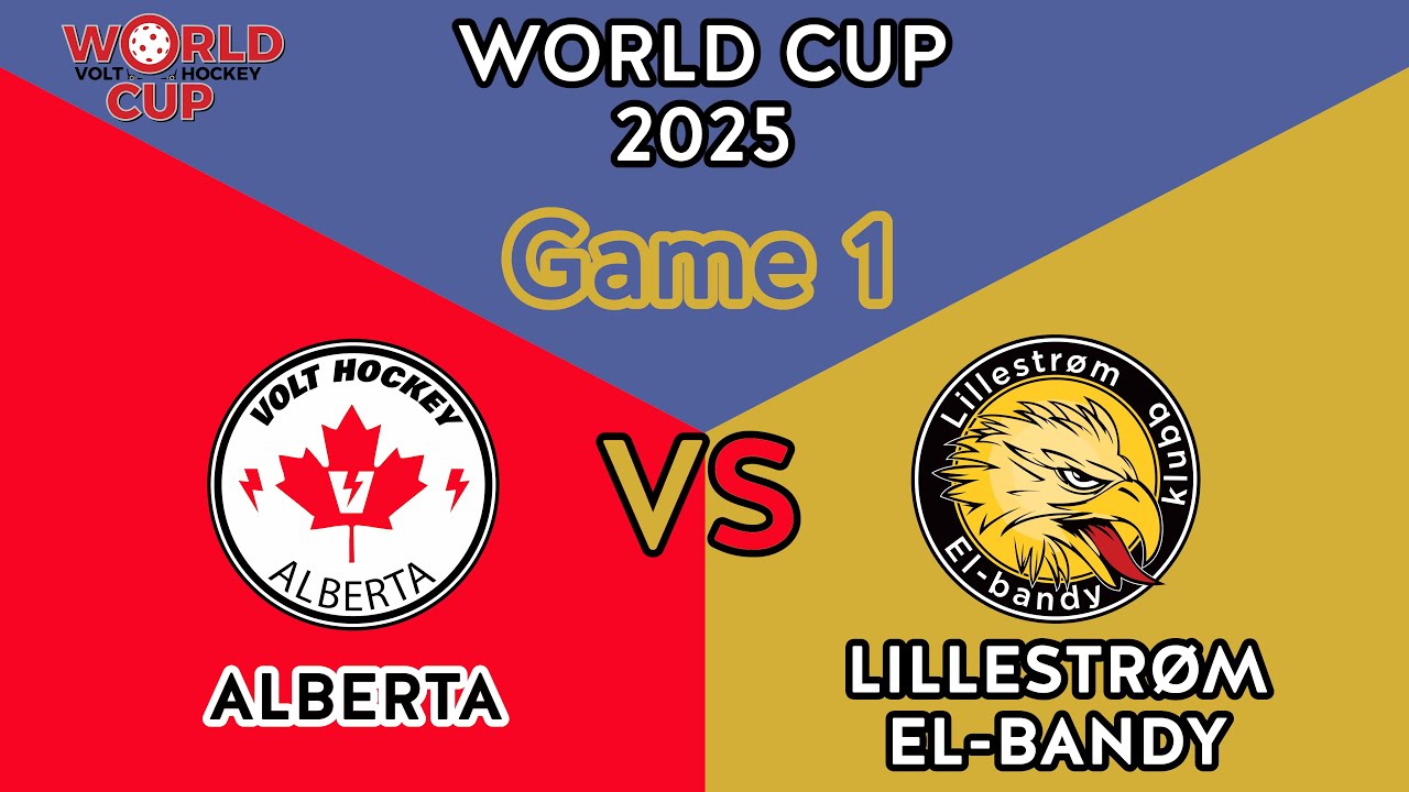 WC25: 🇨🇦 D1 Game 1 | Alberta vs Lillestr&oslash;m | Volt Hockey