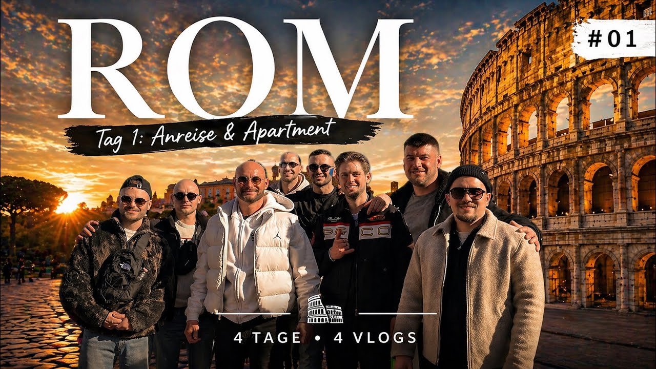 Ab nach ROM 🇮🇹🍻 | Die Anreise | Tag 1 | Vlog 2026 #rom 