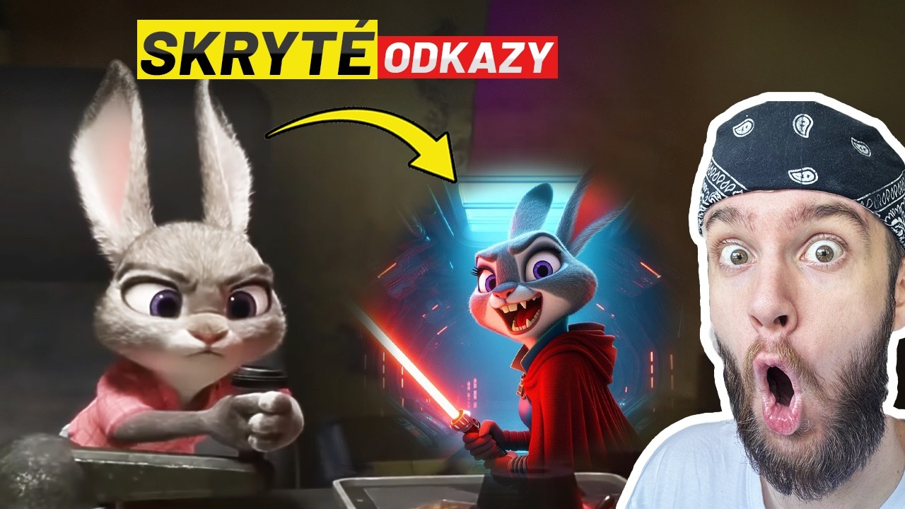 CO Vám Uteklo v Animácích! | Zootropolis, Zpívej, Kung fu panda