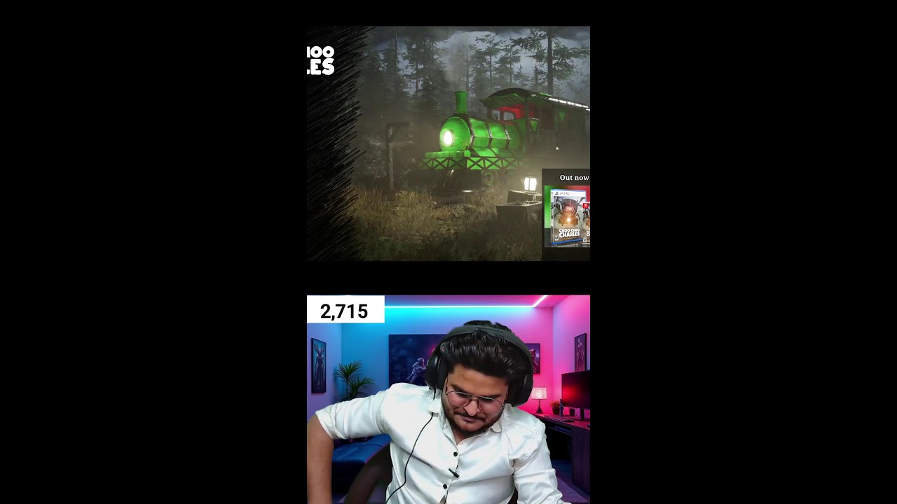 Spider Train Jump Scared Me! 😱🔥Final Part #ShortLive #choochoocharleslive
