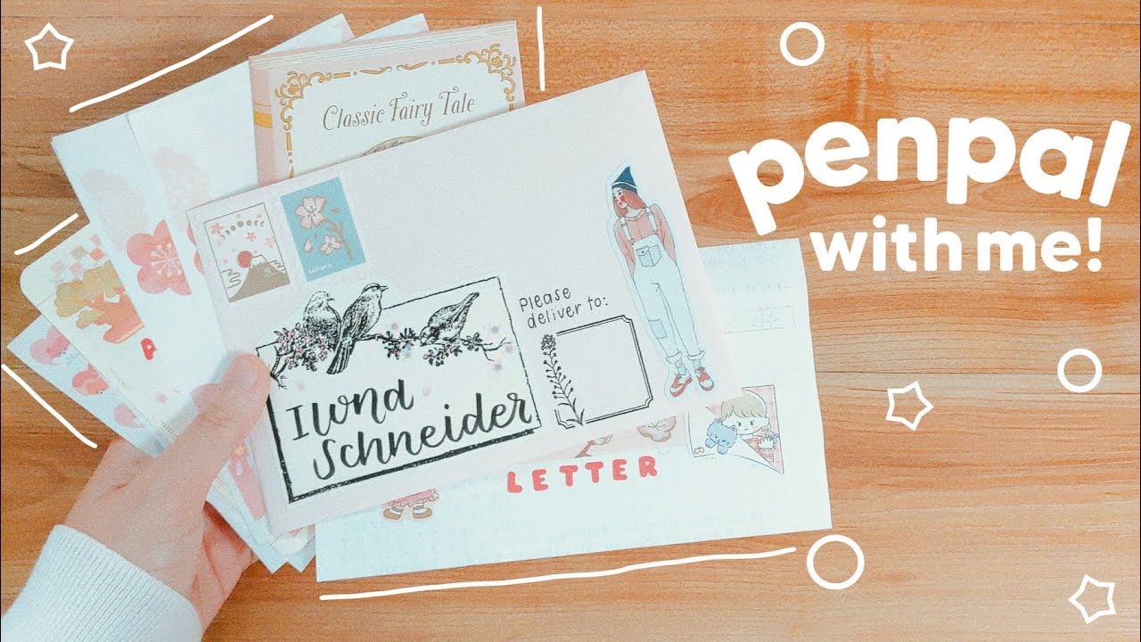 🌸 penpal with me pink pastel theme | maiden manila