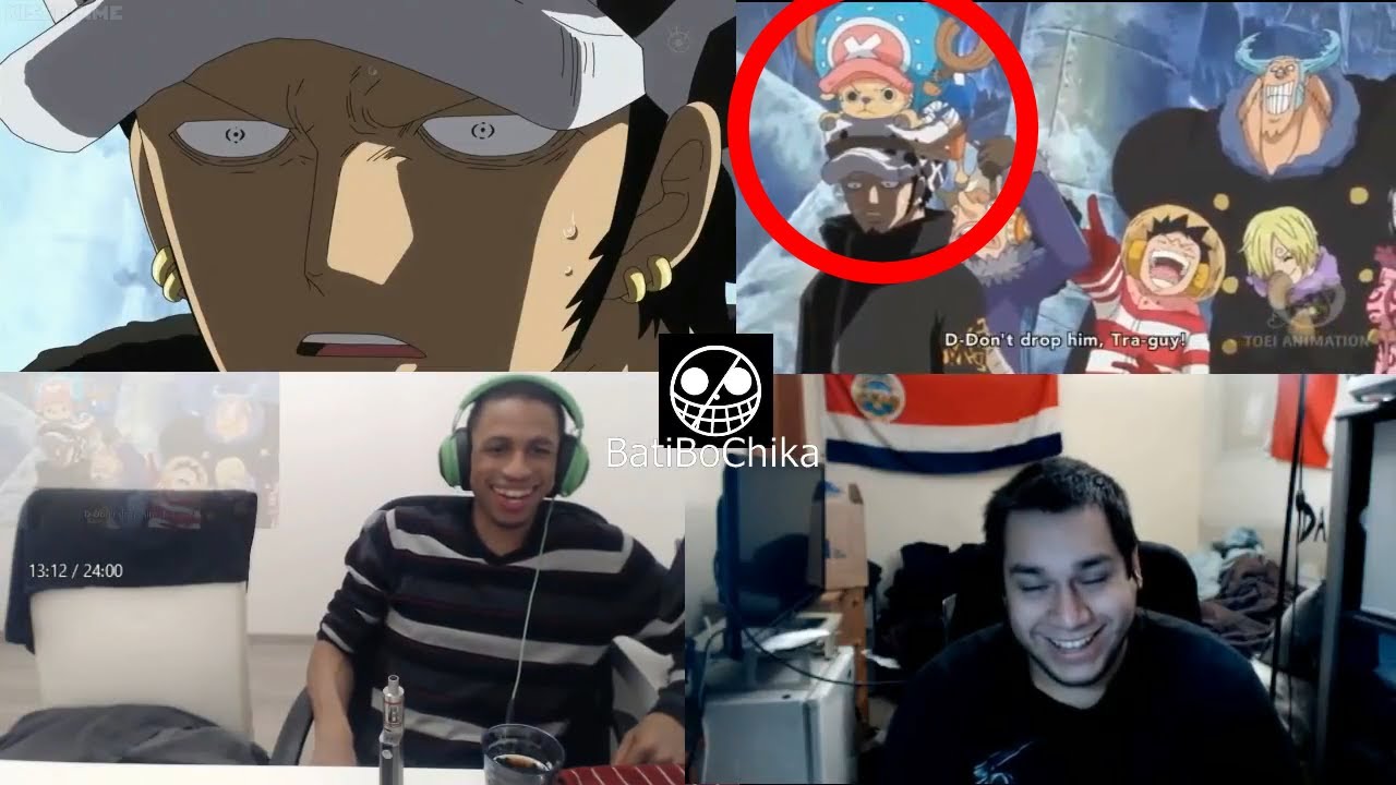Law and Chopper Funny Moment Reaction Mashup